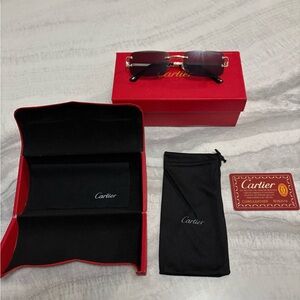 Cartier Rimless Sunglasses (2 of 3)
